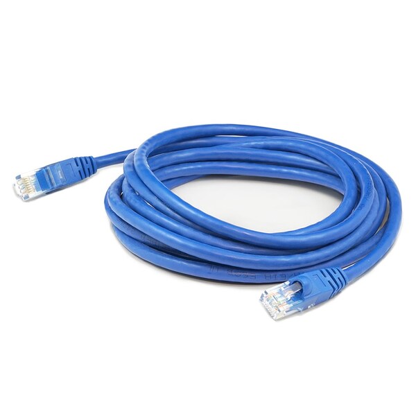 Add-On Addon 10Ft Blue Molded Snagless Cat6A Patch Cable ADD-10FCAT6A-BLUE
